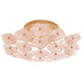 Visual Comfort Signature Canada - Three Light Flush Mount - Leighton - Soft Brass- Union Lighting Luminaires Decor