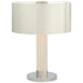 Ralph Lauren Canada - LED Desk Lamp - Barton - Polished Nickel- Union Lighting Luminaires Decor