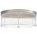 Ralph Lauren Canada - Six Light Flush Mount - Allen - Polished Nickel- Union Lighting Luminaires Decor
