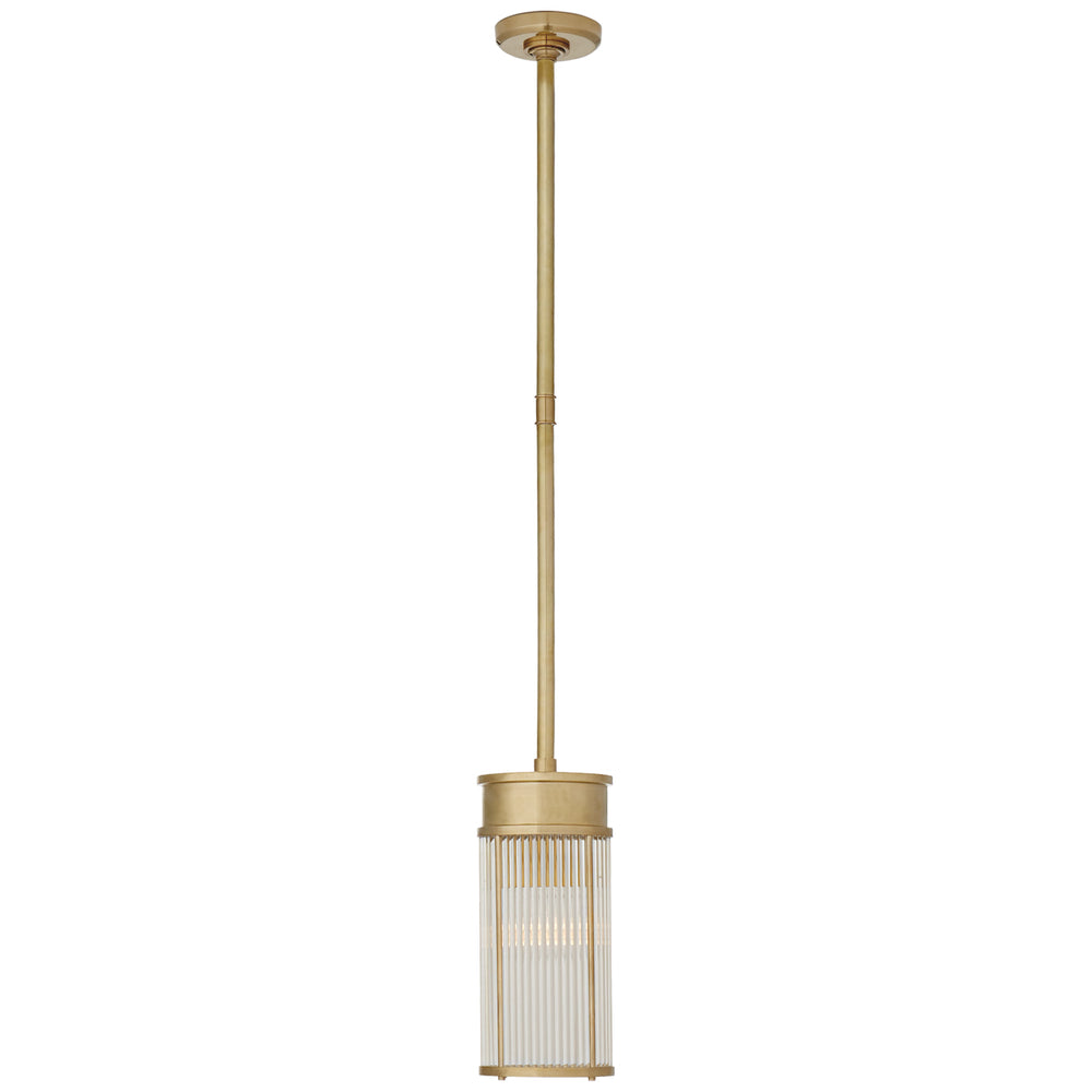 Ralph Lauren Canada - One Light Pendant - Allen - Natural Brass- Union Lighting Luminaires Decor