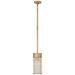 Ralph Lauren Canada - One Light Pendant - Allen - Natural Brass- Union Lighting Luminaires Decor