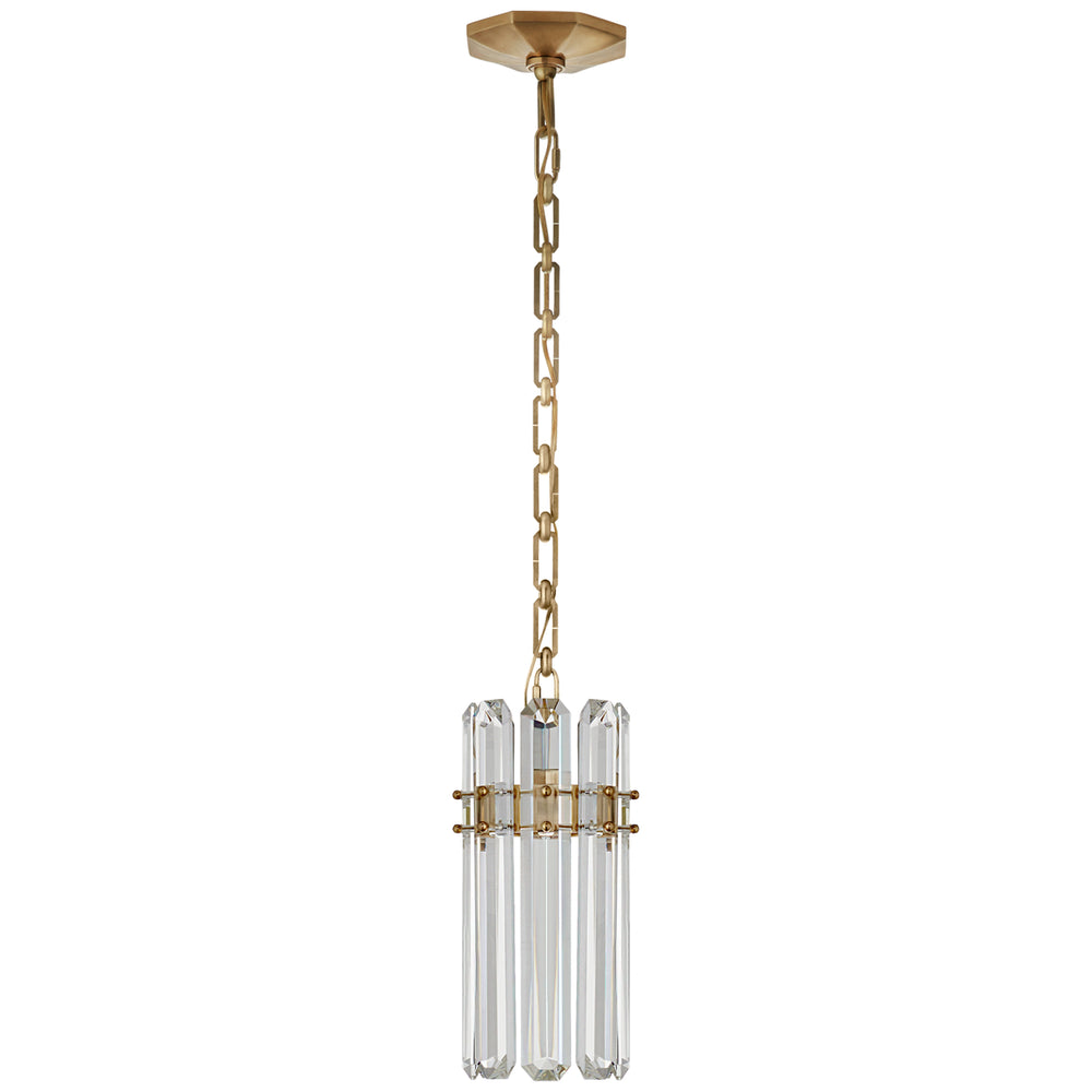 Visual Comfort Signature Canada - One Light Pendant - Bonnington - Hand-Rubbed Antique Brass- Union Lighting Luminaires Decor