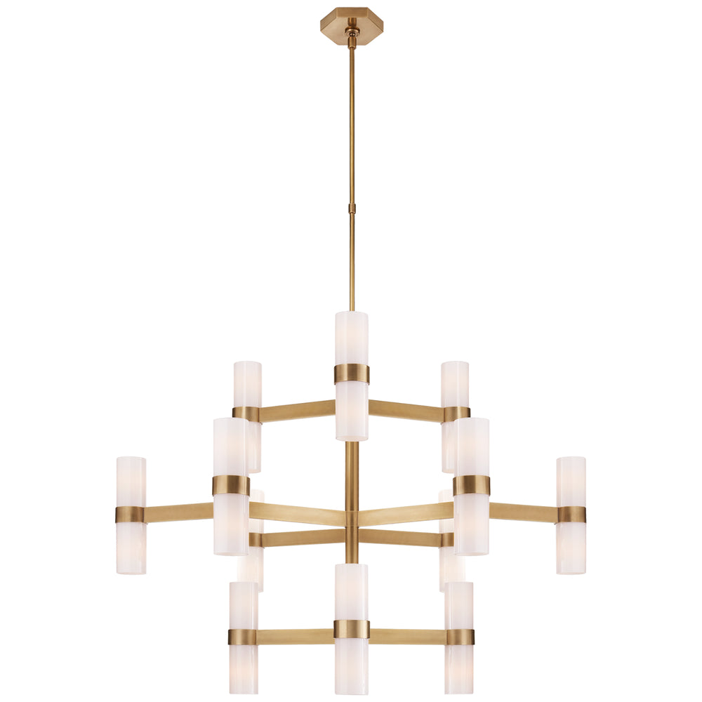 Visual Comfort Signature Canada - 24 Light Chandelier - Margita - Hand-Rubbed Antique Brass- Union Lighting Luminaires Decor