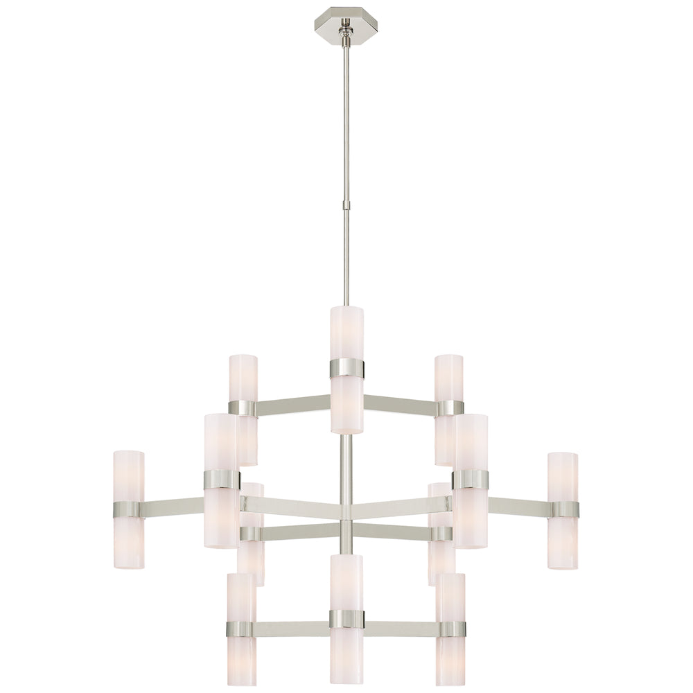 Visual Comfort Signature Canada - 24 Light Chandelier - Margita - Polished Nickel- Union Lighting Luminaires Decor