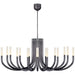 Visual Comfort Signature Canada - LED Chandelier - Rousseau - Bronze- Union Lighting Luminaires Decor