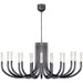 Visual Comfort Signature Canada - LED Chandelier - Rousseau - Bronze- Union Lighting Luminaires Decor
