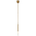Visual Comfort Signature Canada - LED Pendant - Rousseau - Antique-Burnished Brass- Union Lighting Luminaires Decor