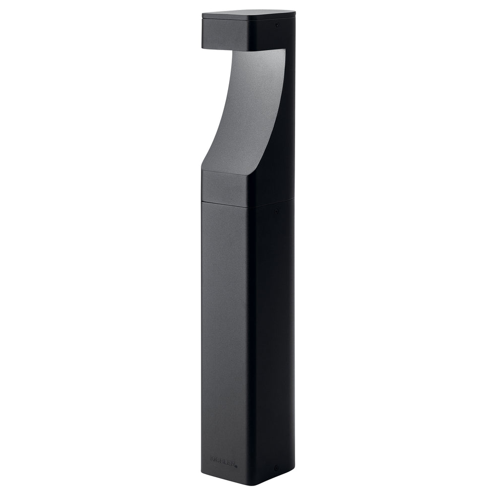 Kichler Canada - One Light Bollard - Textured Black- Union Lighting Luminaires Decor