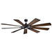 Kichler Canada - 85"Ceiling Fan - Gentry Xl - Distressed Black- Union Lighting Luminaires Decor