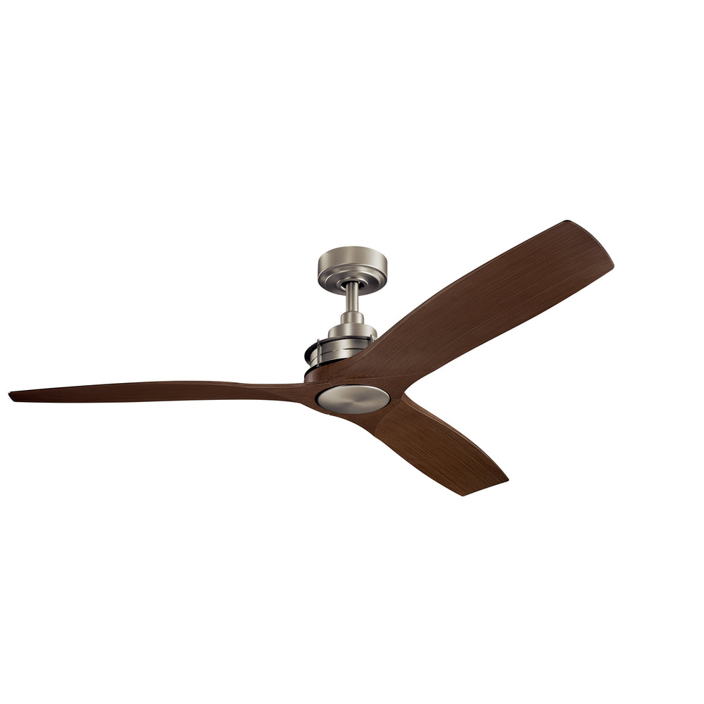 Kichler Canada - 56"Ceiling Fan - Ried - Brushed Nickel- Union Lighting Luminaires Decor