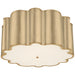 Visual Comfort Signature Canada - Four Light Flush Mount - Markos - Gild- Union Lighting Luminaires Decor