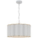Visual Comfort Signature Canada - Four Light Pendant - Markos - White with Gild- Union Lighting Luminaires Decor