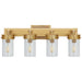 Visual Comfort Signature Canada - Four Light Bath Sconce - Marais - Hand-Rubbed Antique Brass- Union Lighting Luminaires Decor