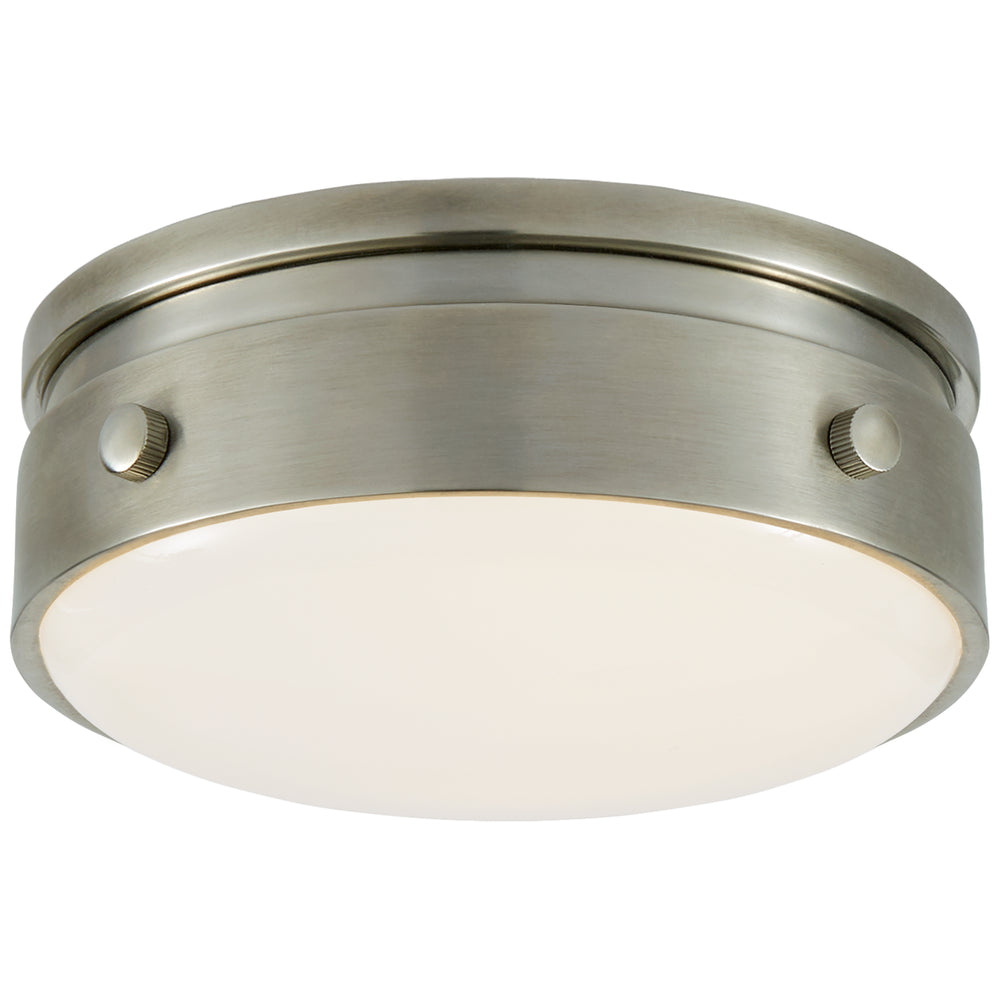 Visual Comfort Signature Canada - LED Flush Mount - Hicks - Antique Nickel- Union Lighting Luminaires Decor
