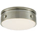 Visual Comfort Signature Canada - LED Flush Mount - Hicks - Antique Nickel- Union Lighting Luminaires Decor