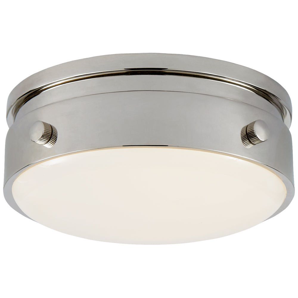 Visual Comfort Signature Canada - LED Flush Mount - Hicks - Polished Nickel- Union Lighting Luminaires Decor