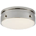 Visual Comfort Signature Canada - LED Flush Mount - Hicks - Polished Nickel- Union Lighting Luminaires Decor