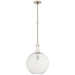 Visual Comfort Signature Canada - One Light Pendant - Gable2 - Polished Nickel- Union Lighting Luminaires Decor