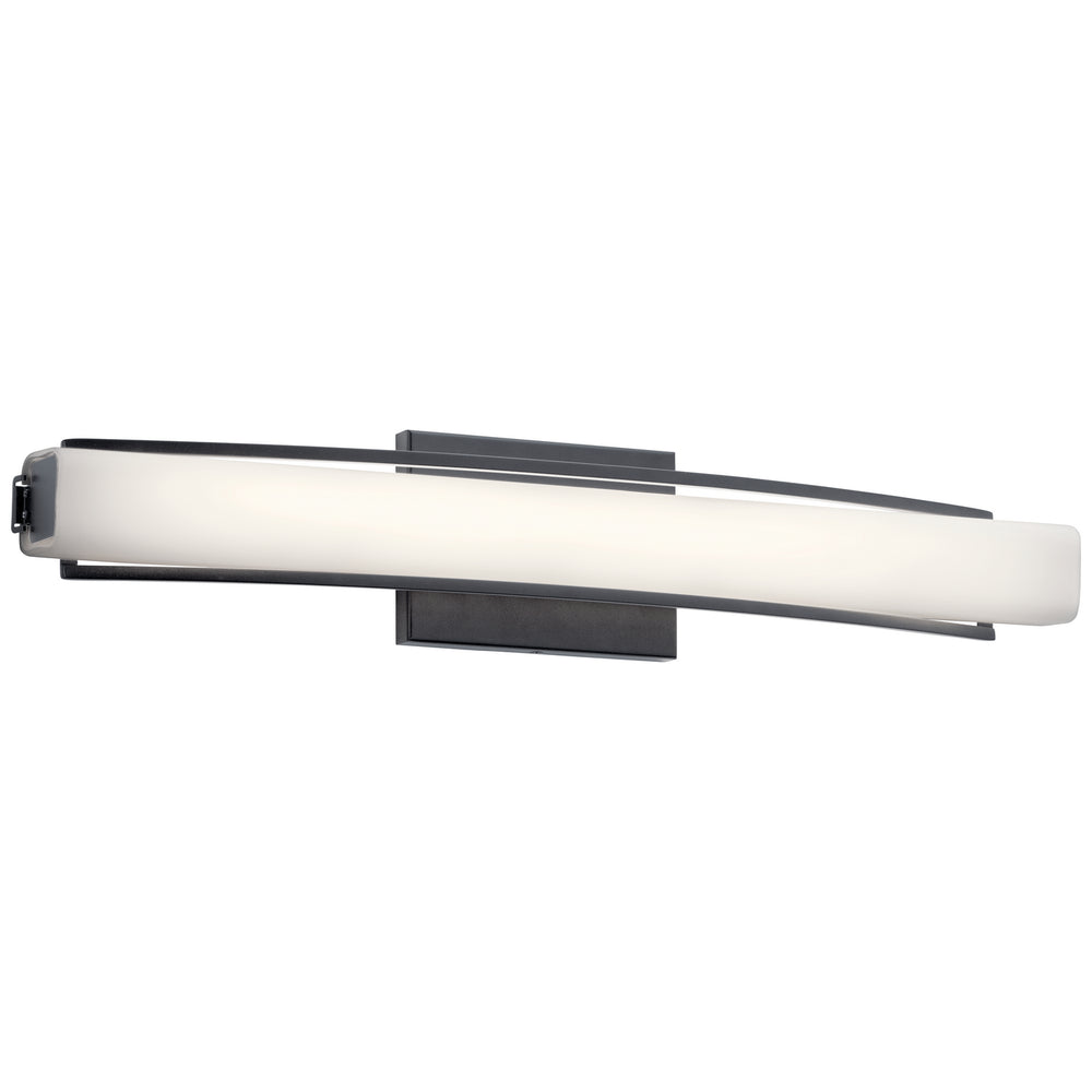 Kichler Canada - LED Linear Bath - Rowan - Matte Black- Union Lighting Luminaires Decor