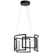 Kichler Canada - LED Chandelier - Melko - Black- Union Lighting Luminaires Decor
