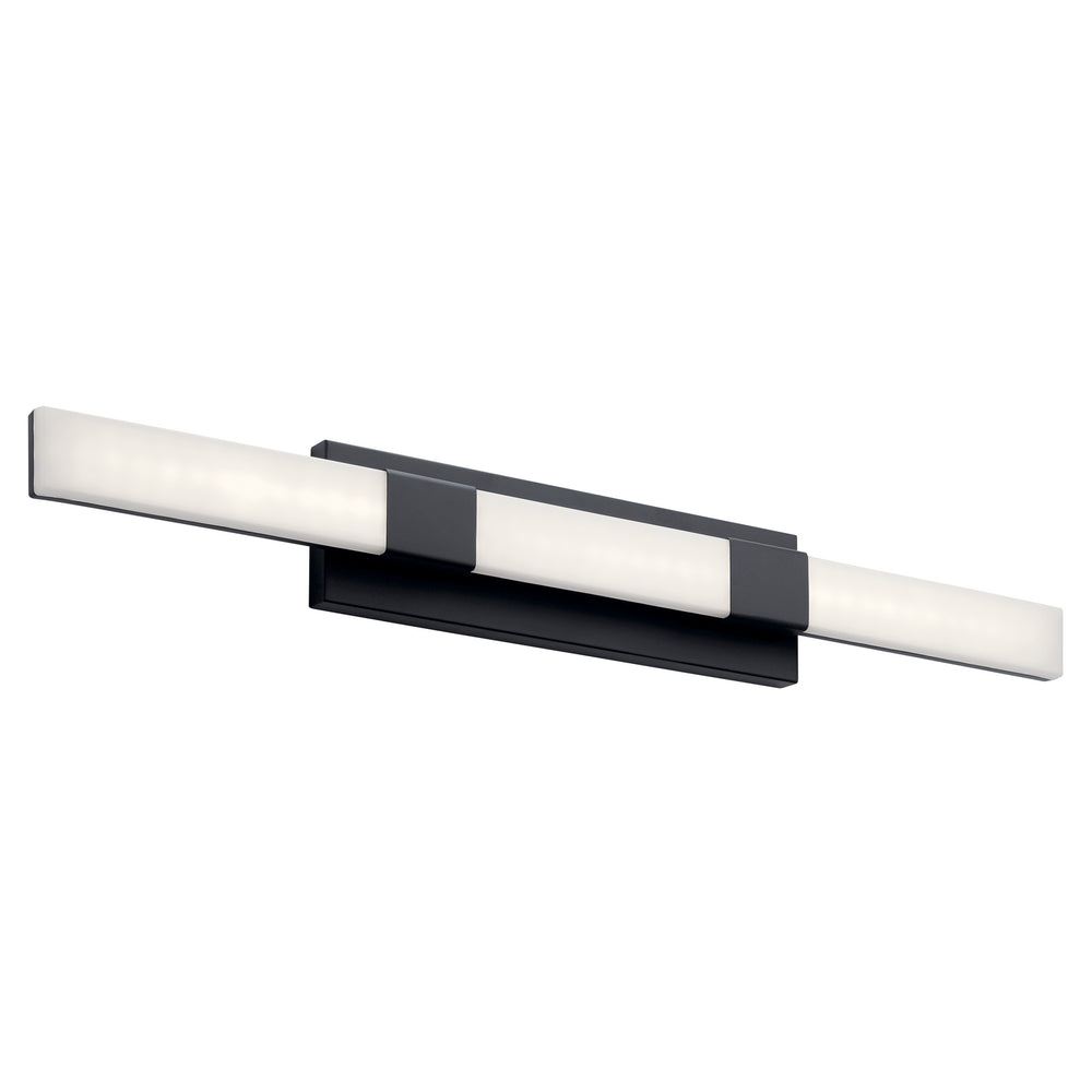 Kichler Canada - LED Linear Bath - Neltev - Matte Black- Union Lighting Luminaires Decor