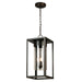 Eglo Canada - Three Light Outdoor Pendant - Walker Hill - Oil Rubbed Bronze- Union Lighting Luminaires Decor