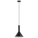 Eglo Canada - One Light Pendant - Canalello - Matte Black- Union Lighting Luminaires Decor