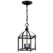 Kichler Canada - Two Light Pendant - Larkin - Black- Union Lighting Luminaires Decor