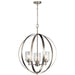 Kichler Canada - Three Light Chandelier - Winslow - Brushed Nickel- Union Lighting Luminaires Decor