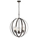 Kichler Canada - Three Light Chandelier - Winslow - Olde Bronze- Union Lighting Luminaires Decor