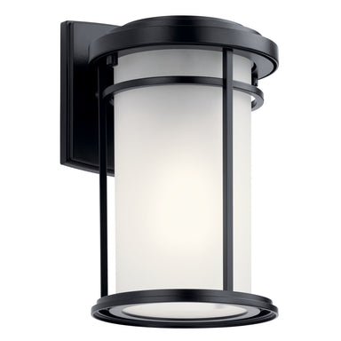 Kichler Canada - One Light Outdoor Wall Mount - Toman - Black- Union Lighting Luminaires Decor