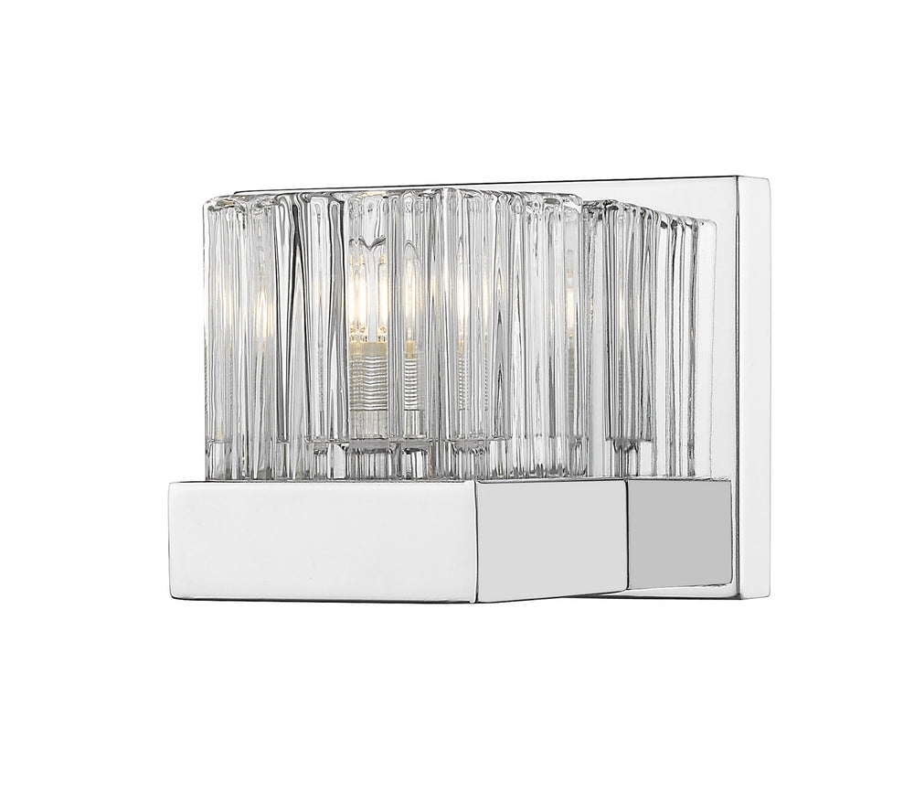 Z-Lite Canada - One Light Wall Sconce - Fallon - Chrome- Union Lighting Luminaires Decor