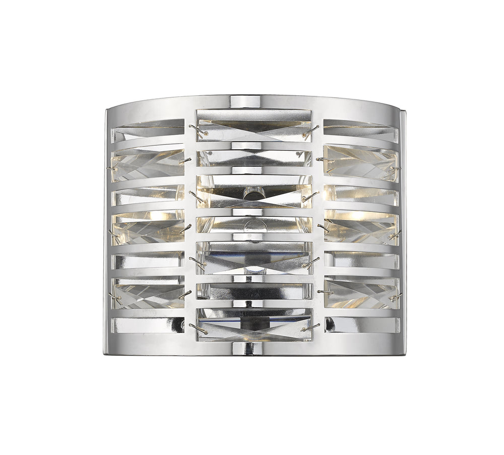 Z-Lite Canada - Two Light Wall Sconce - Cronise - Chrome- Union Lighting Luminaires Decor