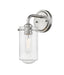 Z-Lite Canada - One Light Wall Sconce - Delaney - Brushed Nickel- Union Lighting Luminaires Decor
