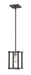 Z-Lite Canada - One Light Pendant - Kirkland - Ashen Barnboard- Union Lighting Luminaires Decor