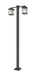 Z-Lite Canada - Two Light Outdoor Post Mounted Fixture - Portland - Oil Rubbed Bronze- Union Lighting Luminaires Decor