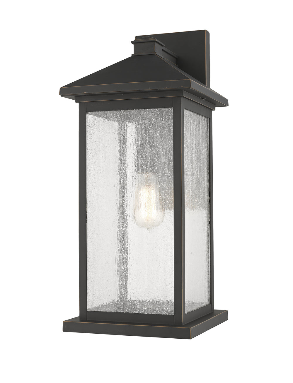 Z-Lite Canada - One Light Outdoor Wall Light - Portland - Oil Rubbed Bronze- Union Lighting Luminaires Decor