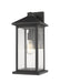 Z-Lite Canada - One Light Outdoor Wall Light - Portland - Black- Union Lighting Luminaires Decor