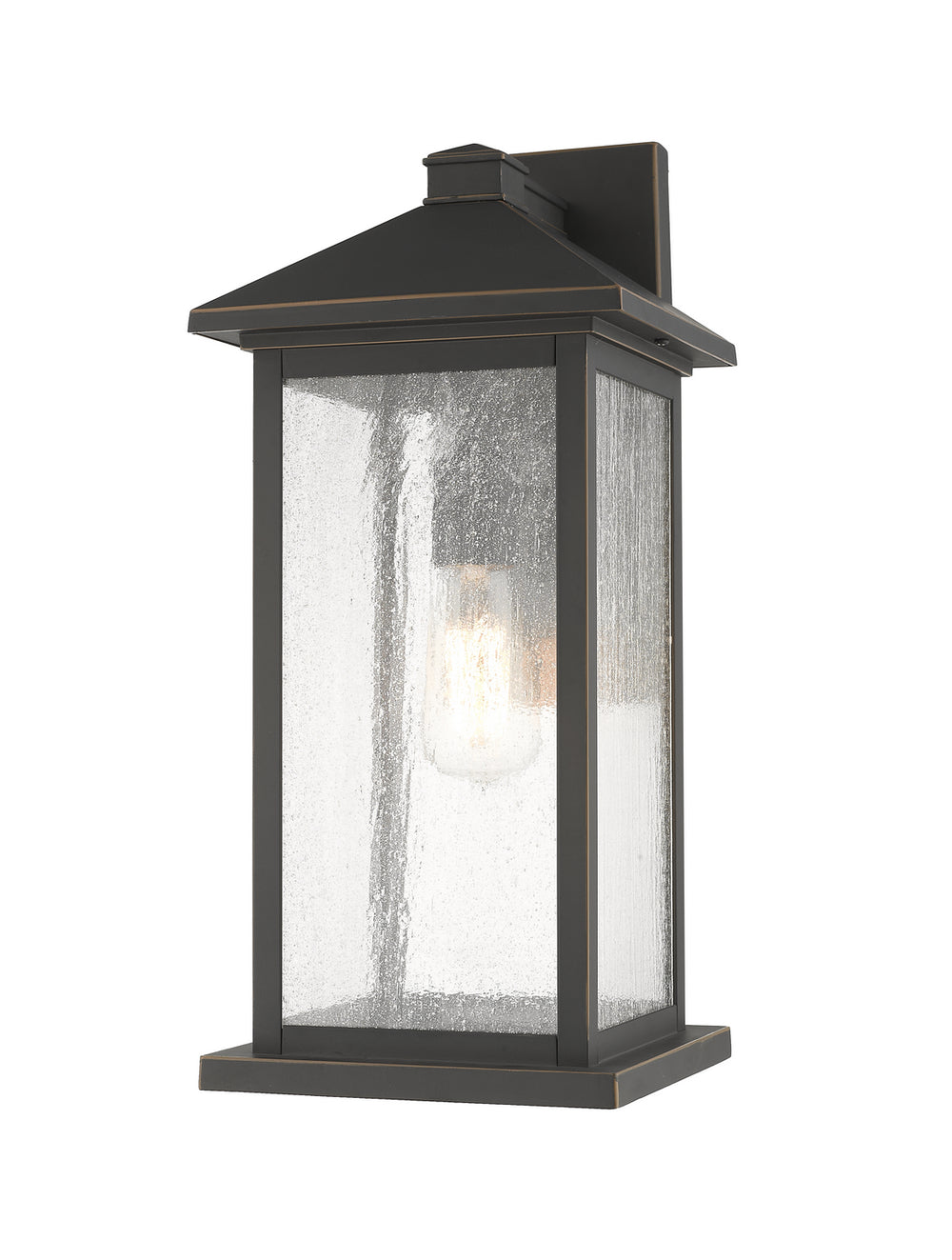 Z-Lite Canada - One Light Outdoor Wall Light - Portland - Oil Rubbed Bronze- Union Lighting Luminaires Decor