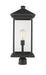 Z-Lite Canada - One Light Outdoor Post Mount Fixture - Portland - Black- Union Lighting Luminaires Decor