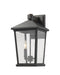 Z-Lite Canada - Two Light Outdoor Wall Mount - Beacon - Oil Rubbed Bronze- Union Lighting Luminaires Decor