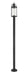 Z-Lite Canada - One Light Outdoor Post Mounted Fixture - Roundhouse - Black- Union Lighting Luminaires Decor