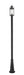 Z-Lite Canada - One Light Outdoor Post Mounted Fixture - Roundhouse - Black- Union Lighting Luminaires Decor