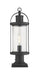 Z-Lite Canada - One Light Outdoor Pier Mounted Fixture - Roundhouse - Black- Union Lighting Luminaires Decor