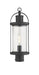 Z-Lite Canada - One Light Outdoor Post Mount Fixture - Roundhouse - Black- Union Lighting Luminaires Decor