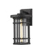 Z-Lite Canada - One Light Outdoor Wall Light - Jordan - Black- Union Lighting Luminaires Decor