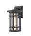 Z-Lite Canada - One Light Outdoor Wall Light - Jordan - Oil Rubbed Bronze- Union Lighting Luminaires Decor