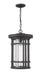 Z-Lite Canada - One Light Outdoor Chain Mount - Jordan - Oil Rubbed Bronze- Union Lighting Luminaires Decor