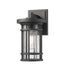Z-Lite Canada - One Light Outdoor Wall Light - Jordan - Black- Union Lighting Luminaires Decor
