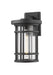 Z-Lite Canada - One Light Outdoor Wall Light - Jordan - Black- Union Lighting Luminaires Decor